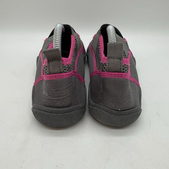 Athletech Swim Wade Water Shoes Womens 6 Gray & Pink Pool Beachcore Coastalcore - Picture 4 of 9